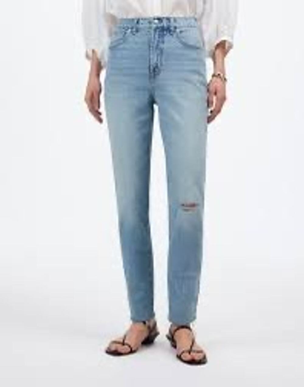 Madewell The Perfect Vintage Jean Women’s Size 26 Tall | Raw Hem Distressed